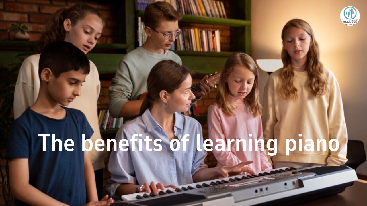 The benefits of learning piano