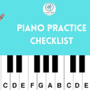 Piano Practice Checklist