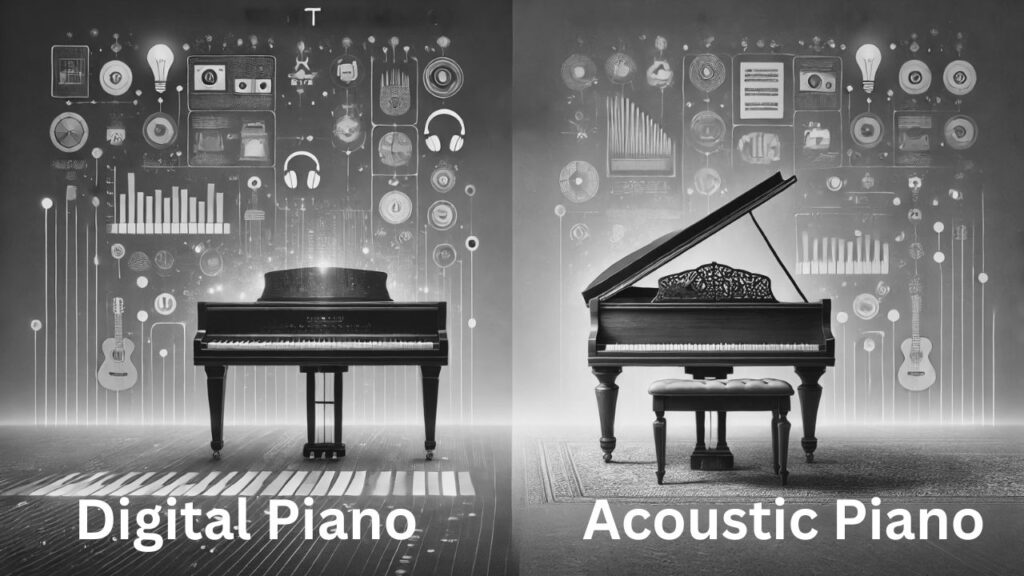 Digital Piano verses Acoustic Piano- A Plain Guide for Beginners