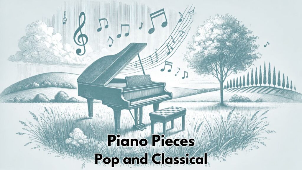 Piano pieces for beginners: Simple Pop and Classical songs you can learn to play