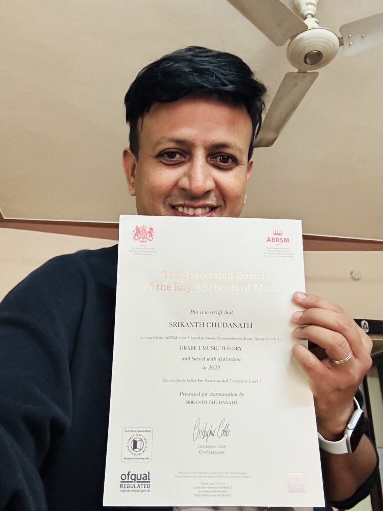 Distinction in ABRSM Grades 1, 2, and 3! What an incredible journey so far!